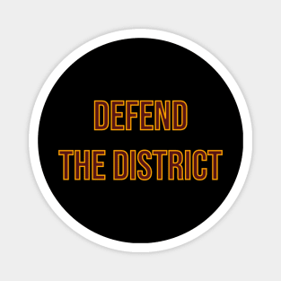 Defend The District -  Washington Commanders Magnet